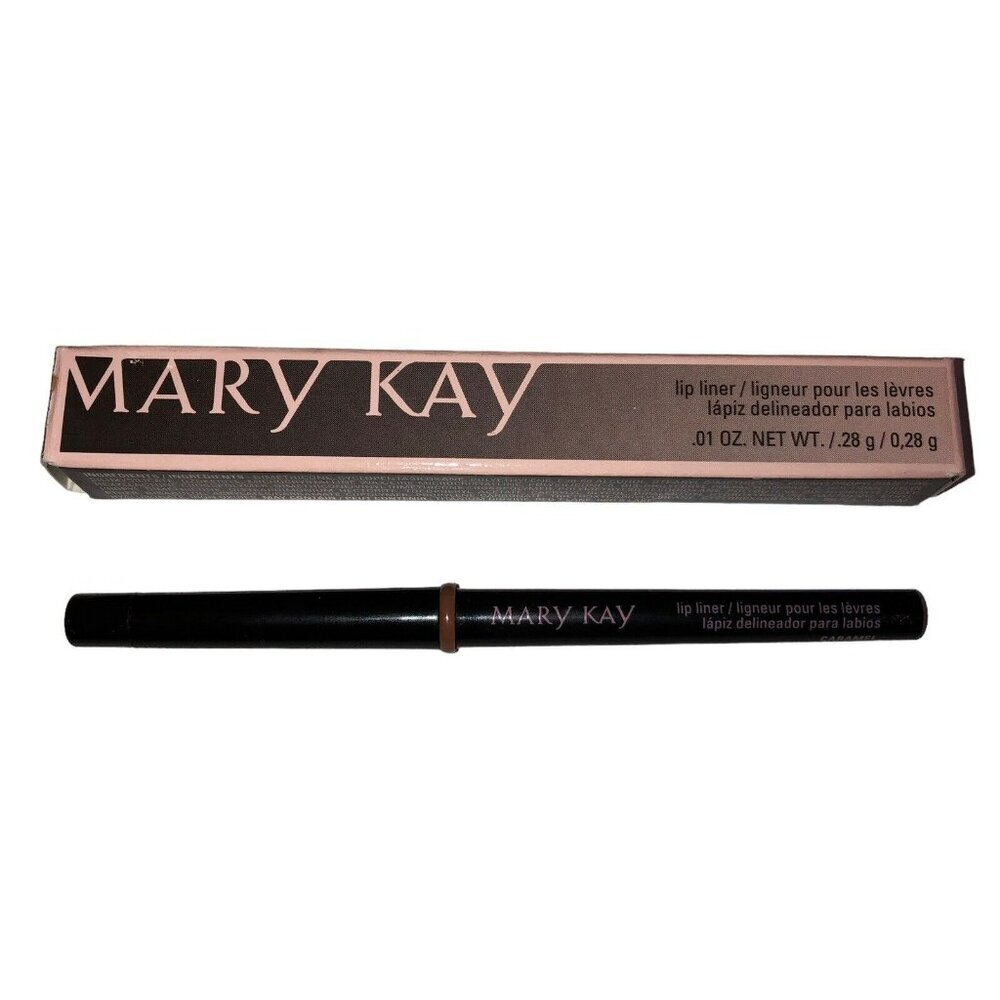 New In Box Mary Kay Twist Up Lip Liner Caramel #048451 Full Size